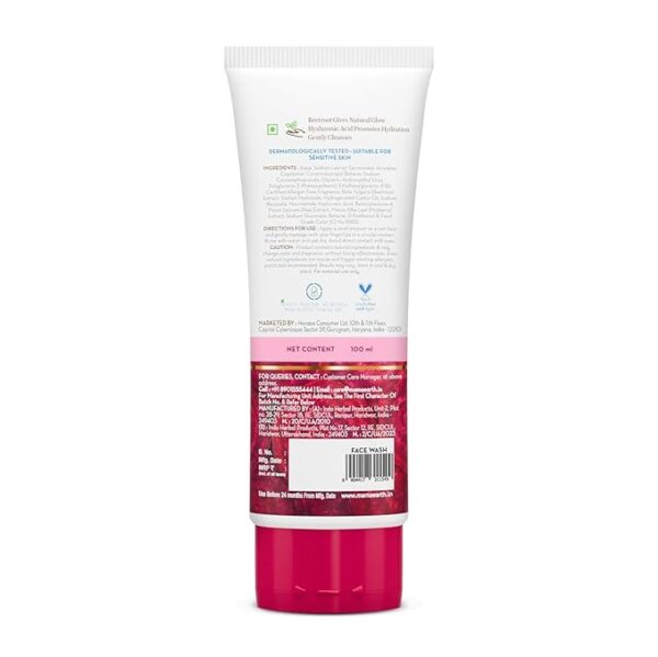 Mamaearth Beetroot Gentle Face Wash&Hyaluronic Acid For Hydrated Pink Glow -100Ml| - Image 5