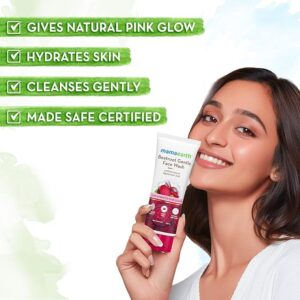 Mamaearth Beetroot Gentle Face Wash&Hyaluronic Acid For Hydrated Pink Glow -100Ml|