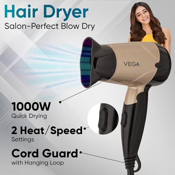 Vega Miss Dazzle Styling Set for Women, Hair Straightener - Image 4